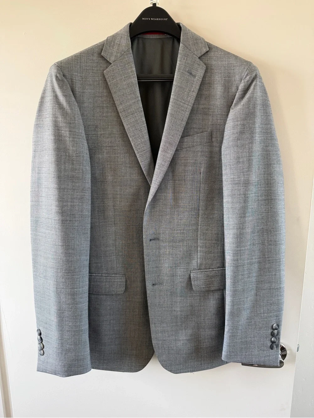 Awareness Kenneth Cole Men's Light Gray Blazer 38L